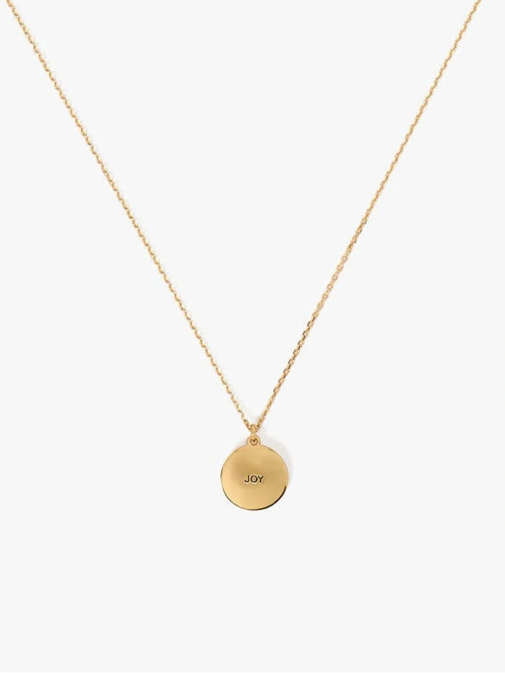 NWT $68 kate spade The Color Spark Collection Green Joy Medallion Necklace